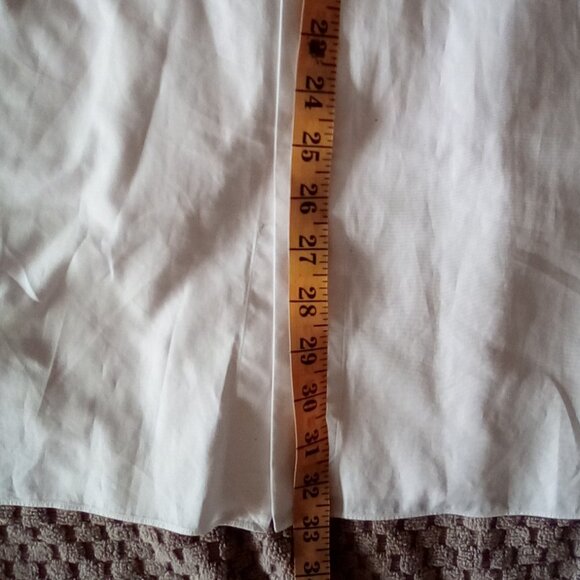 Ermenegildo Zegna Trofeo Dress Shirt Men’s  White Trofeo French Cuff 47 18 1/2 - Picture 10 of 13